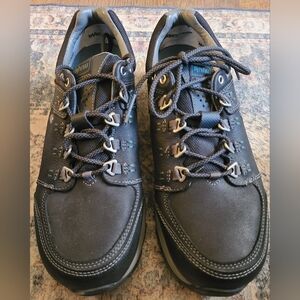 Teva Ahnu Womens Montara III Black Leather Hiking Shoes